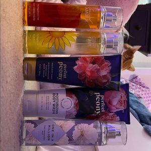 Bath and body perfume and body wash